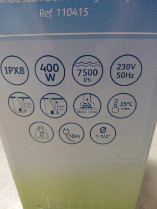 Bomba de agua sucia sumergible