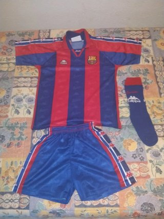 Equipación FC Barcelona Kappa Talla M