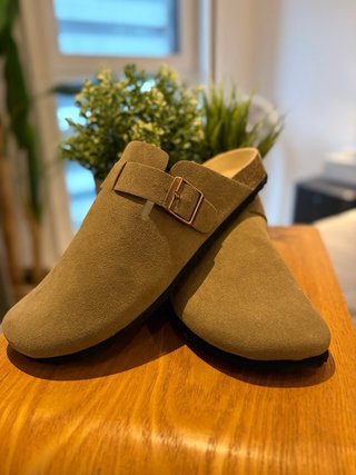 Birkenstock Boston Taupe Talla 45