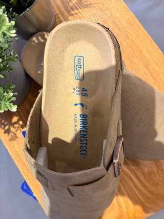 Birkenstock Boston Taupe Talla 45