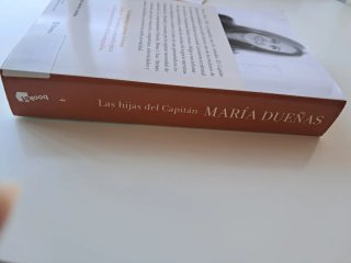 libro LAS HIJAS DEL CAPITÁN. María Dueñas.