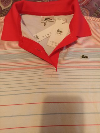 Polo Lacoste Niña/Niño Talla M Nuevo