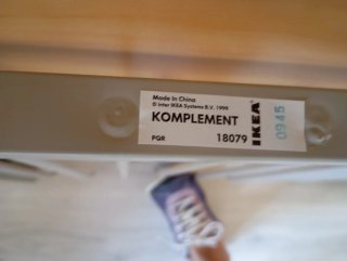 Pantalonero Metálico deslizable Ikea