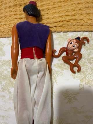 Muñeco Aladdín Disney Mattel 1992 + Abu