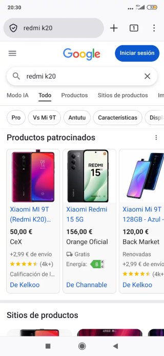 Xiaomi K20 para piezas 64GB