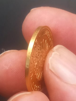 Moneda de Oro Kaiser de Prusia