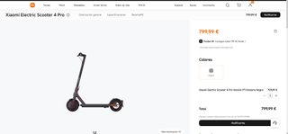 Patinete Eléctrico Xiaomi 4 Pro | GARANTÍA 07/2026