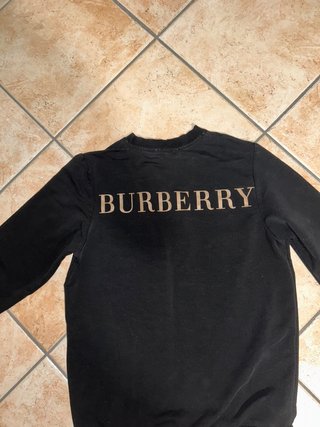 Felpa Burberry Nera