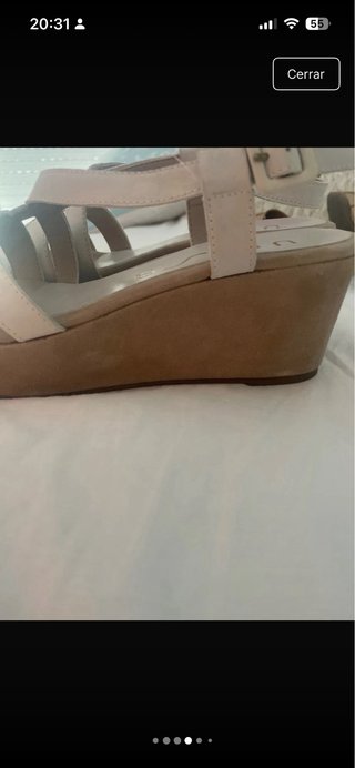Sandalias Unisa Blancas
