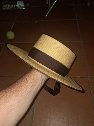 Sombrero Panamá camel