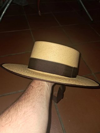 Sombrero Panamá camel