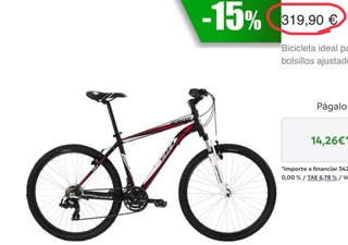 Bicicleta Montaña BH Spike