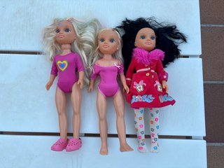 Lote 3 Muñecas Nancy