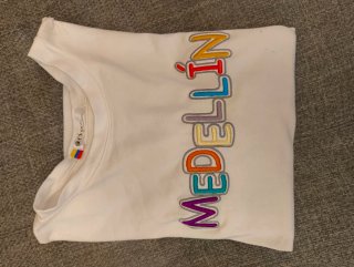Camiseta Blanca Medellín Talla Única