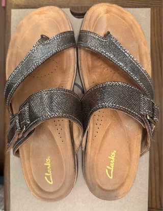 Sandali ciabatte infradito Clarks donna