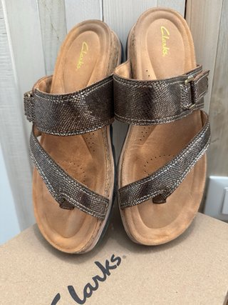 Sandali ciabatte infradito Clarks donna