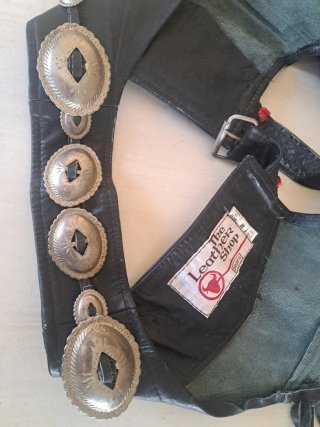 Zahones de cuero mujer talla M
