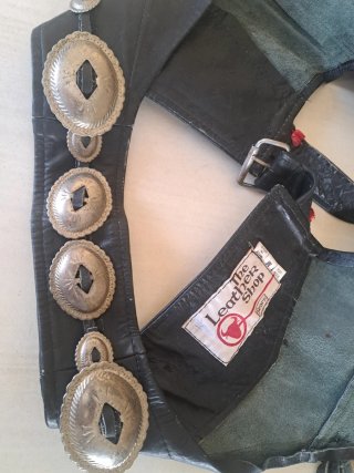Zahones de cuero mujer talla M