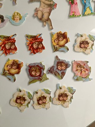 Lote de cromos troquelados