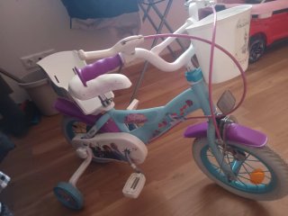 Bicicleta infantil Frozen