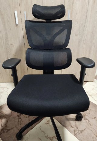 Silla ergonómica Kerdom 9070 Negra