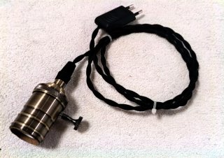 2 Kits Portalámparas con Interruptor y Enchufe 2MC