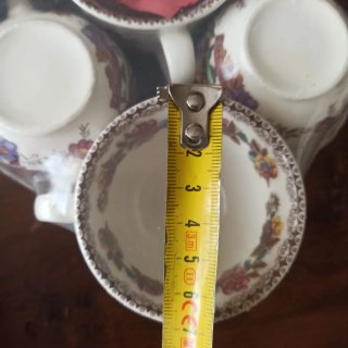 Juego de café San Claudio Madrás