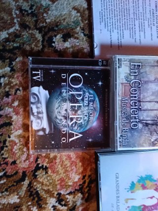 Lote 4 CDs Música Clásica y Ópera