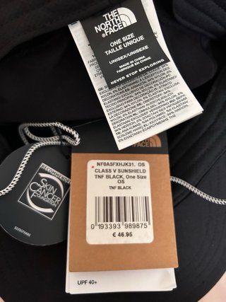Gorra The North Face con solapa