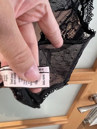 Victoria's Secret Dream Angels Corsé Lencero Negro