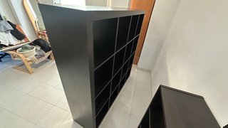 Estantería Kallax IKEA Negra ¡¡¡ MUDANZA !!!