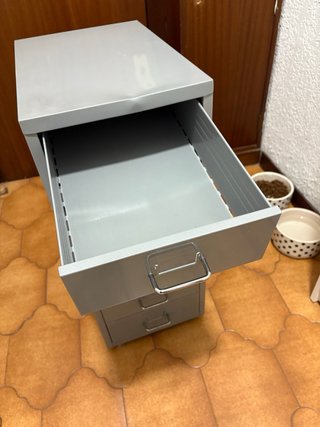 Cajonera Metálica IKEA Helmer Gris