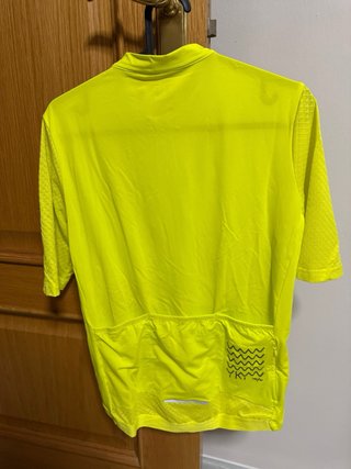 Camiseta Ciclismo YKYWBIKE Amarilla