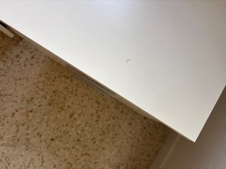 Mesitas de noche blancas (2 unidades)