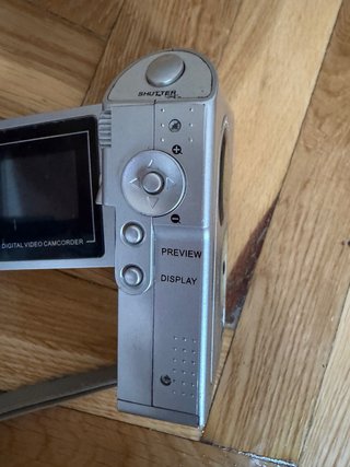 Videocámara Digital Vintage Plata