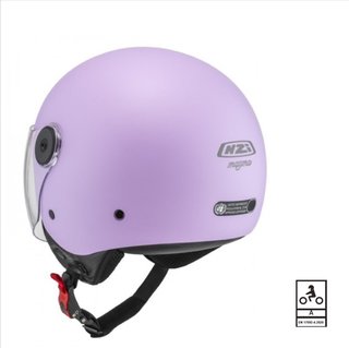 Casco Jet NZI Magma Rosa Mate