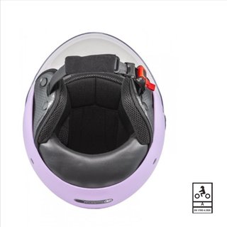 Casco Jet NZI Magma Rosa Mate