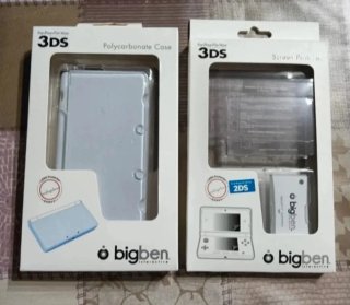 Oferta.NUEVO.Funda 3DS+protectores pantallas 3DS