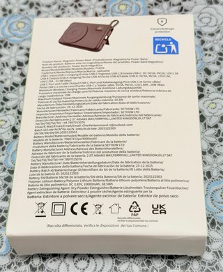 PowerBank Bateria Externa Magnetico 10000mAh 22.5W