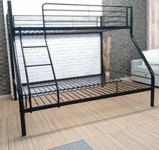 Litera Matrimonial de Metal Color Negro. ¡OFERTA!