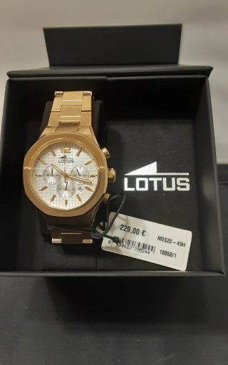 Reloj Lotus Crono Caballero Chapado 18868/1