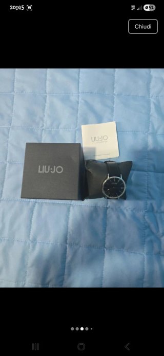 Orologio Liu Jo nero mai usato