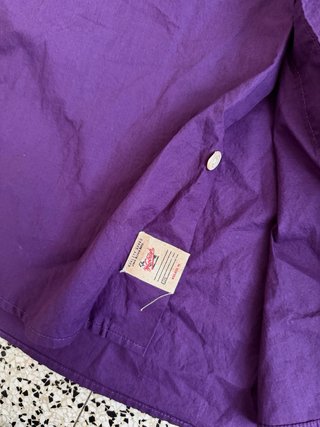 Camicia Woolrich Viola Taglia L Nuova