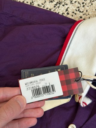 Camicia Woolrich Viola Taglia L Nuova