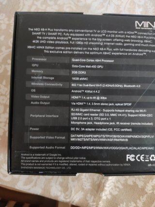 Minix Neo X8-H Plus Android TV Box