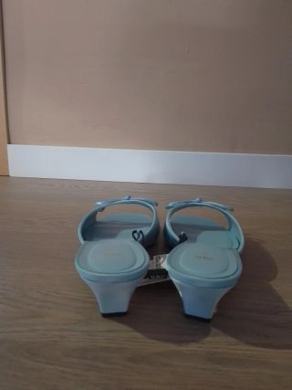 Zapatos Zara Talla 39 Azul Celeste