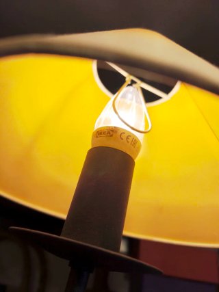Lámpara de techo IKEA con 5 brazos