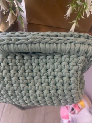 Pochette Cluch fatta a mano in fettuccia
