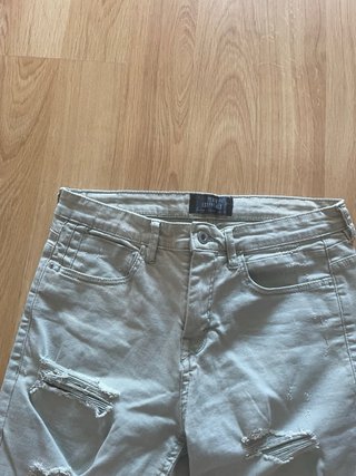 Pantalón corto hombre beige talla 38