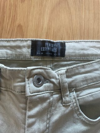 Pantalón corto hombre beige talla 38